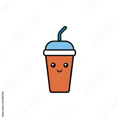 vector illustration of a drink