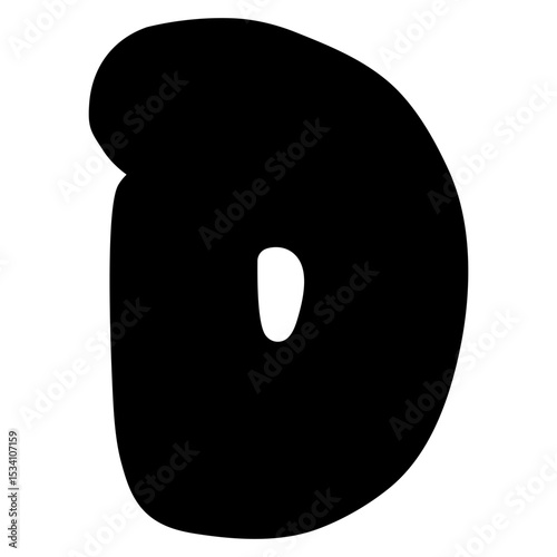 buble alphabet d