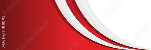 red gray abstract wave background for corporate banner, business presentation, poster, journal cover. eps10