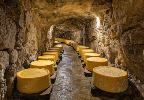 Aging Process of Cheese in a Winery Environment