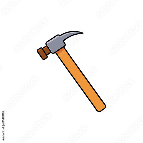 hammer isolated on white