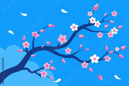 spring cherry tree
