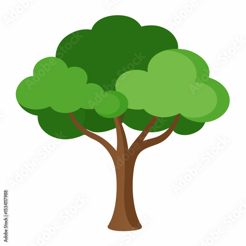 Minimal Tree Vector on White