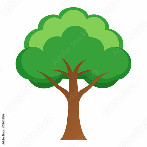 Minimal Tree Vector on White
