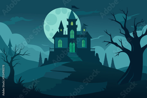 castle in the woods
