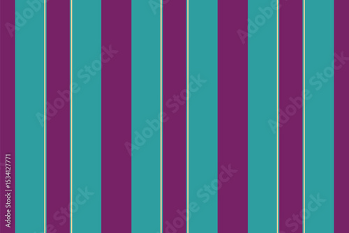 Uorizon vector stripe fabric, cozy seamless textile texture. Bp vertical lines background pattern in cyan and pink colors.