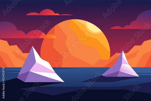 sailing boat on the sea
