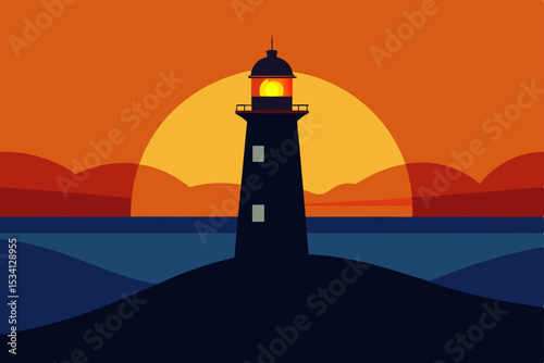 lighthouse on the beach
