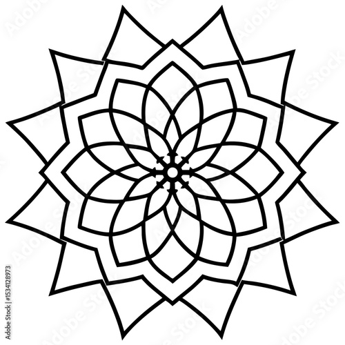 Sacred Bloom Mandala