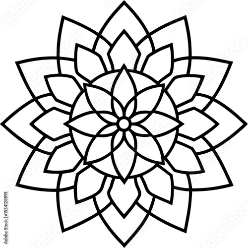 Sacred Bloom Mandala