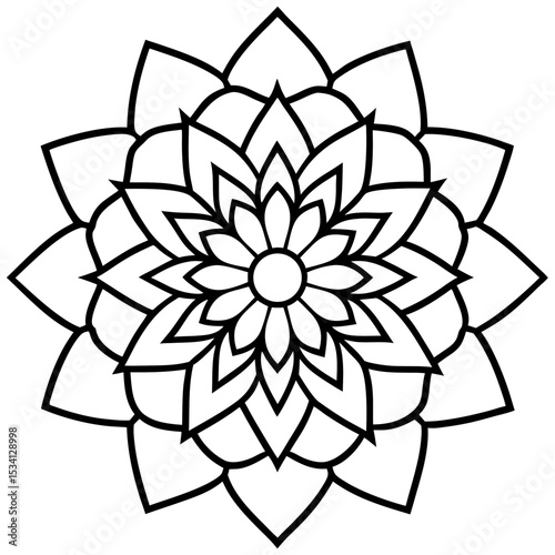 Sacred Bloom Mandala