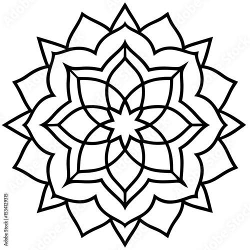 Sacred Bloom Mandala