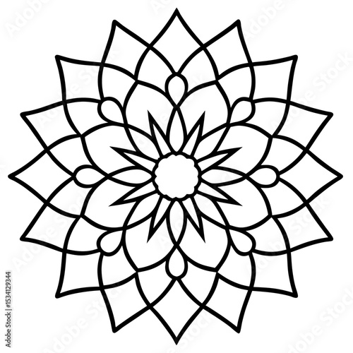 Sacred Bloom Mandala