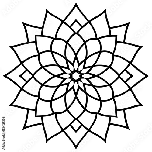 Sacred Bloom Mandala