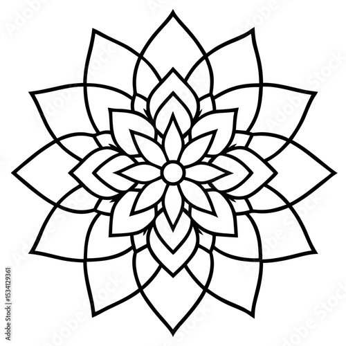 Sacred Bloom Mandala