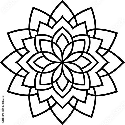 Sacred Bloom Mandala