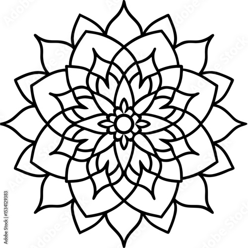 Sacred Bloom Mandala