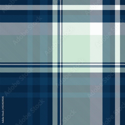 Artwork seamless texture vector, britain textile fabric background. Real check plaid pattern tartan in dark and light colors.