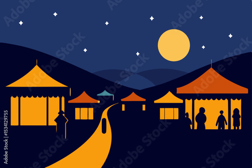 vector illustration of a city