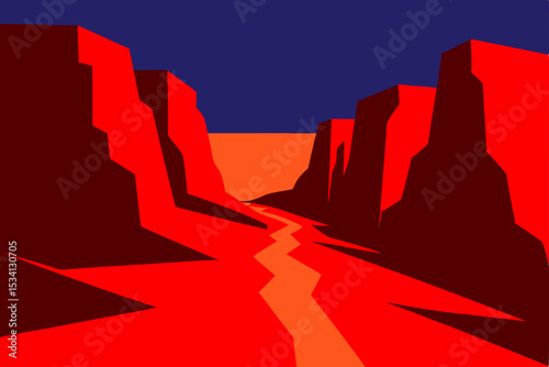 red rocks in the desert