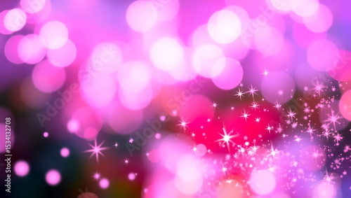 Dreamy Festival Glow Lights in Soft background