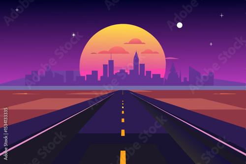 Night-time urban traffic blurs past on a fast-moving highway, with the city lights creating streaks of motion