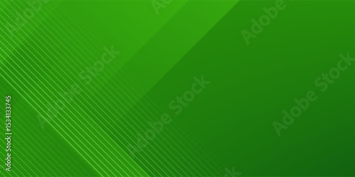 Abstract green sporty background template vector with shiny lines and lights. Green background with strong pattern design.