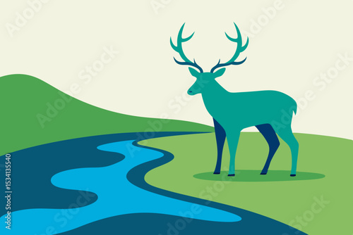 deer in the forest