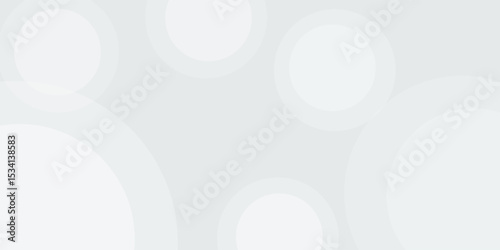White abstract background with shapes