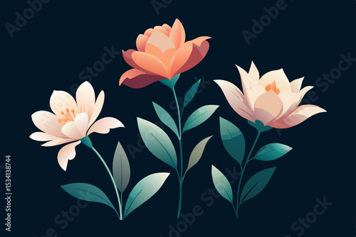 bouquet of pink tulips