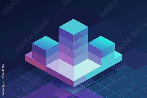 abstract cube background
