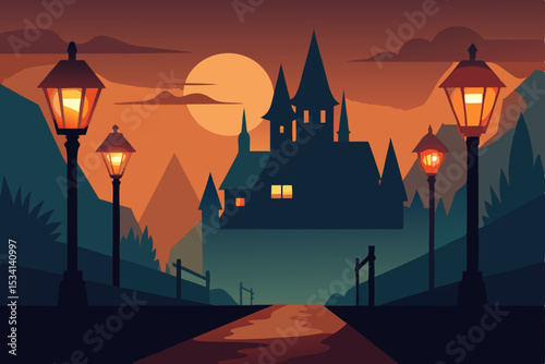 night city landscape