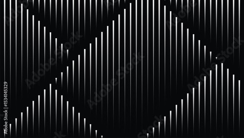 abstract diagonal lines design background black and white Modernist texture business industrial pattern illusion EPS 10