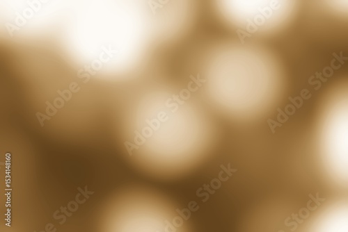 Abstract sepia toned background with blurred light points of various sizes