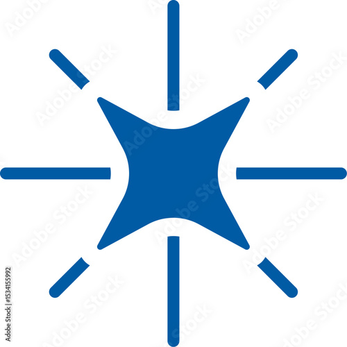 Sparkle Modern Simple Icon