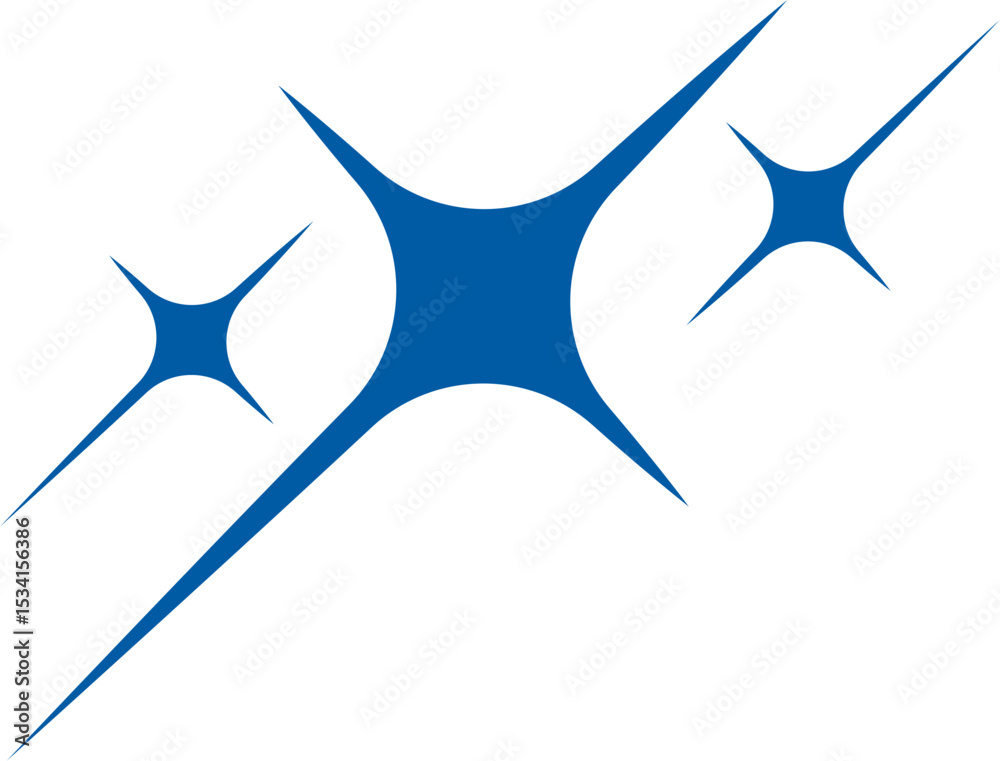 Obraz premium Sparkle Modern Simple Icon