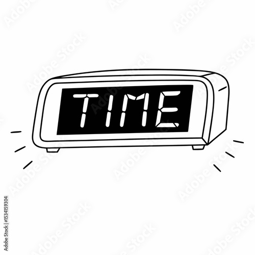 alarm clock vector