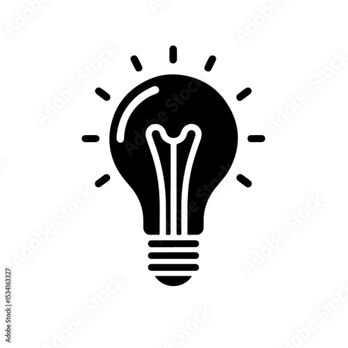 Light Bulb Silhouette