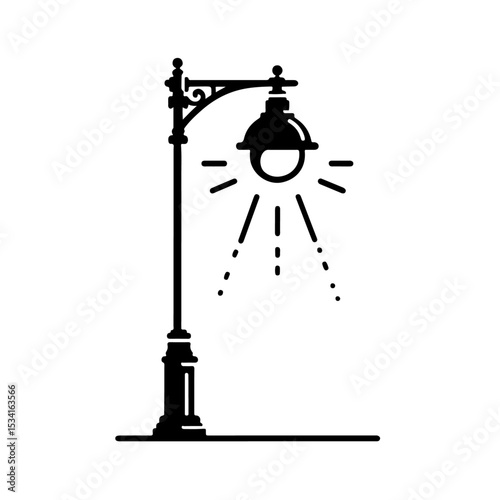 Street Lamp Silhouette