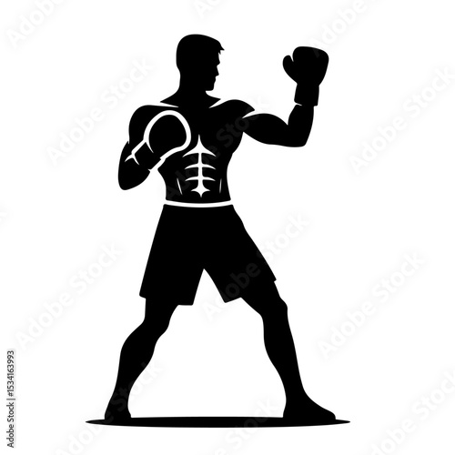 Boxer Silhouette 