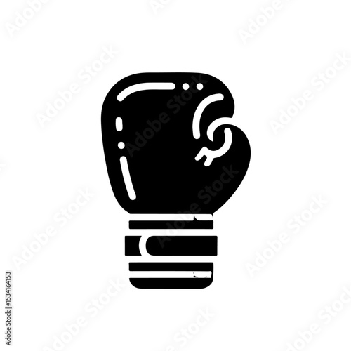 Boxing Gloves Silhouette