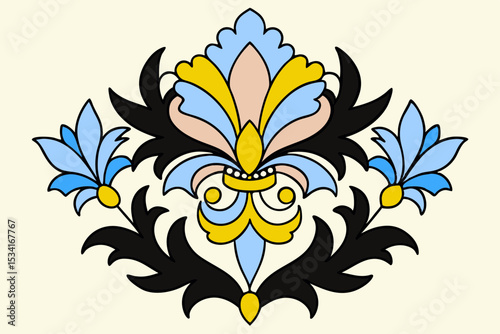 abstract floral ornament