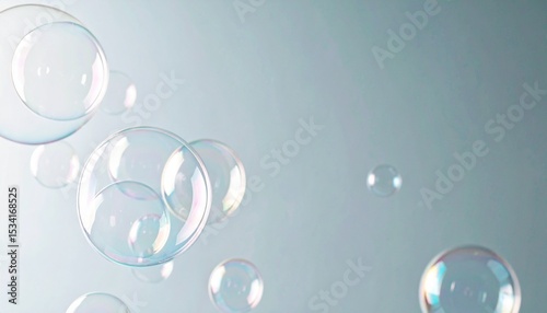 Wallpaper Mural 無色透明で美しいシャボン玉 Torontodigital.ca