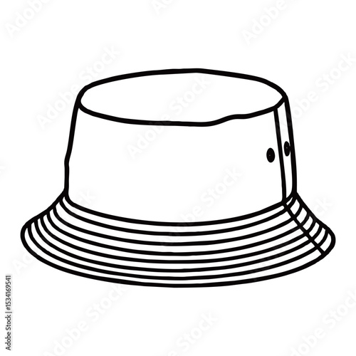 image of a hat silhouette on a white background