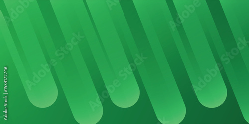 Abstract Green Background with Stripes. Creative illustration for poster, web, landing, page, cover