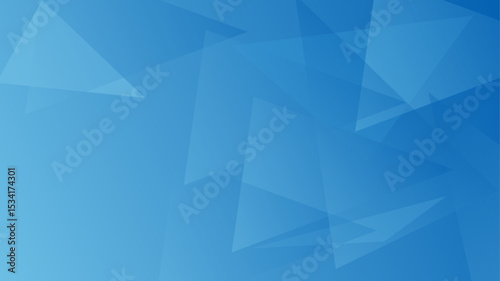Blue abstract geometric pattern background with copy space for text. Modern minimalistic vector abstract template for business background design.  Blue abstract futuristic geometric technology bg.