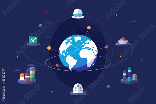 social network concept