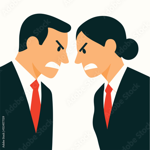 vector conflict between manager and employee