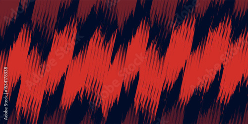 Red halftone dots blue color pattern gradient grunge texture background. Dot pop art comic sport style vector illustration. Eps10