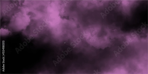 Colorful Smoke or Fog Photo Overlay. Abstract background with soft and bright watercolor, Beautiful abstract colorful multicolor texture. mauve fog or smoke on dark space background.